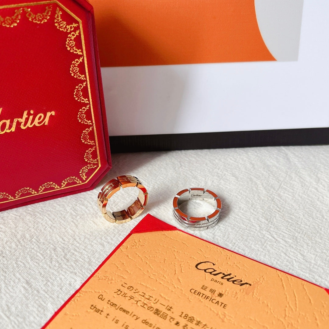 Cartier Classic Notch Design Ring – Luxury Designer Jewelry – product image 6
