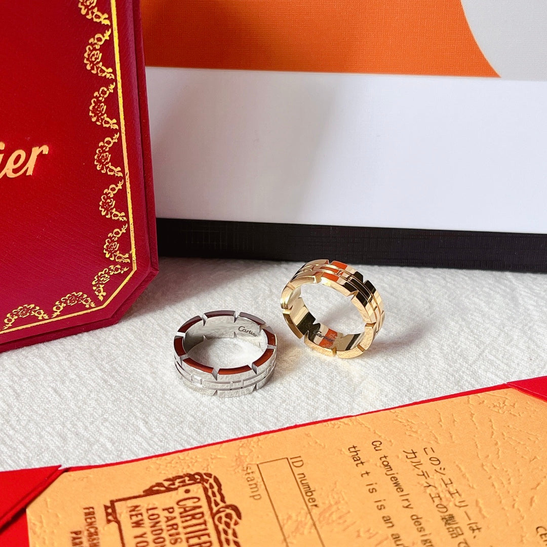 Cartier Classic Notch Design Ring – Luxury Designer Jewelry – product image 7
