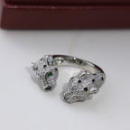 Cartier Crystal Leopard Open Ring – Luxury Designer Jewelry – product image 3