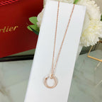 Cartier Crystal-Set Nail Necklace – Luxury Designer Jewelry – product image 5