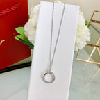 Cartier Crystal-Set Nail Necklace – Luxury Designer Jewelry – product image 6