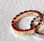 Cartier Gears Square Crystal Ring – Luxury Designer Jewelry – product image 1