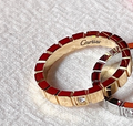 Cartier Gears Square Crystal Ring – Luxury Designer Jewelry – product image 3