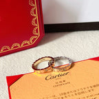 Cartier Gears Square Crystal Ring – Luxury Designer Jewelry – product image 5