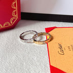 Cartier Gears Square Crystal Ring – Luxury Designer Jewelry – product image 11