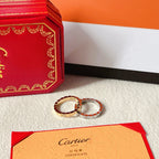 Cartier Gears Square Crystal Ring – Luxury Designer Jewelry – product image 13