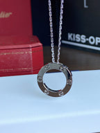 Cartier LOVE Series Without Crystal Necklace – Luxury Designer Jewelry – product image 6