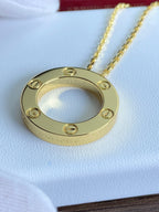 Cartier LOVE Series Without Crystal Necklace – Luxury Designer Jewelry – product image 11