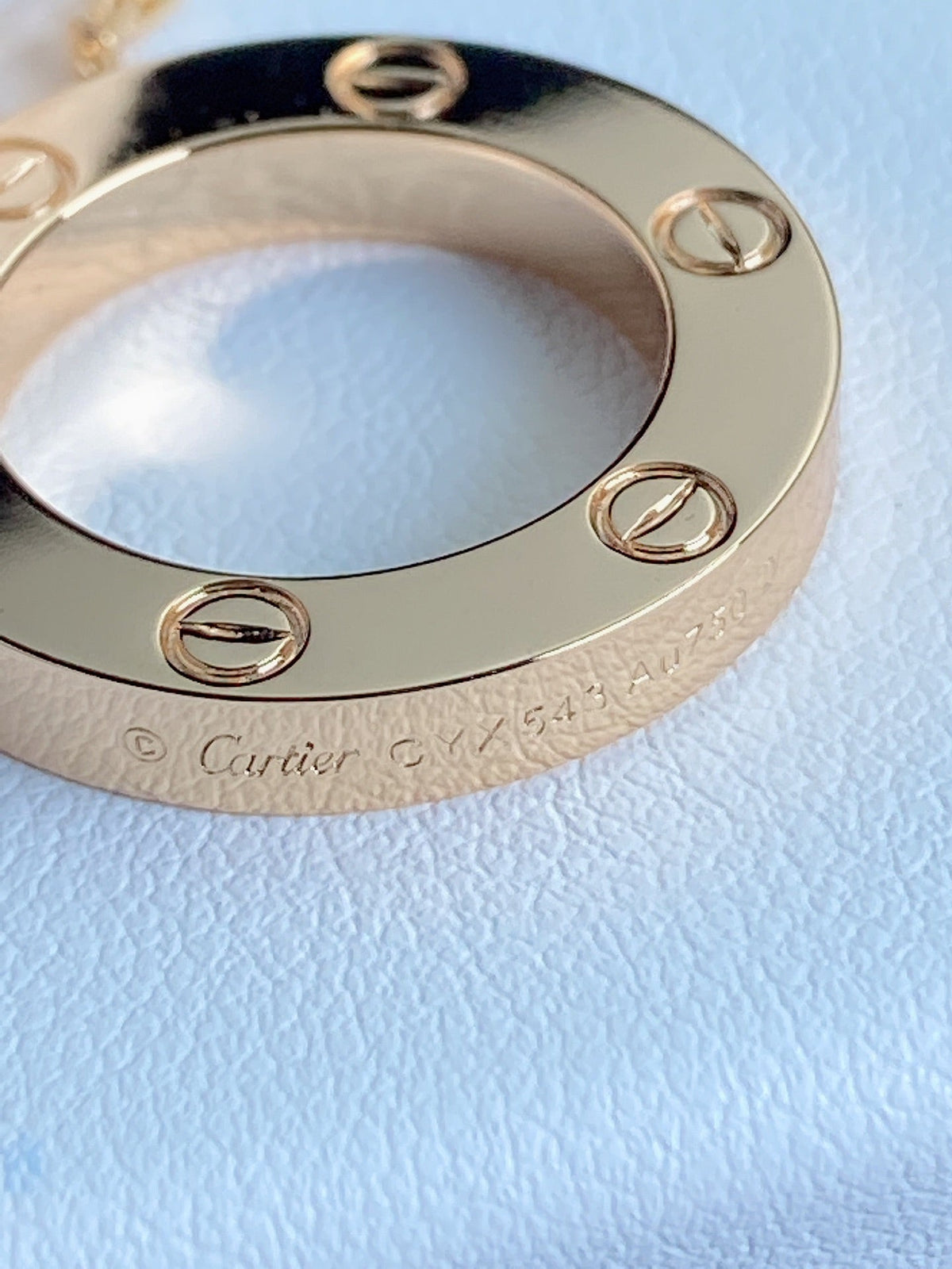 Cartier LOVE Series Without Crystal Necklace – Luxury Designer Jewelry – product image 13