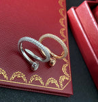 Cartier Luxury Crystal Adjustable Ring – Luxury Designer Jewelry – product image 6