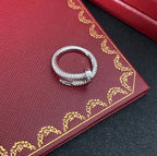Cartier Luxury Crystal Adjustable Ring – Luxury Designer Jewelry – product image 7