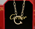 Cartier Nail Rhinestone Necklace – Luxury Designer Jewelry – product image 8