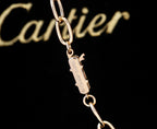 Cartier Nail Rhinestone Necklace – Luxury Designer Jewelry – product image 9