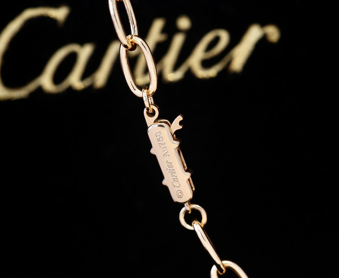 Cartier Nail Rhinestone Necklace – Luxury Designer Jewelry – product image 9