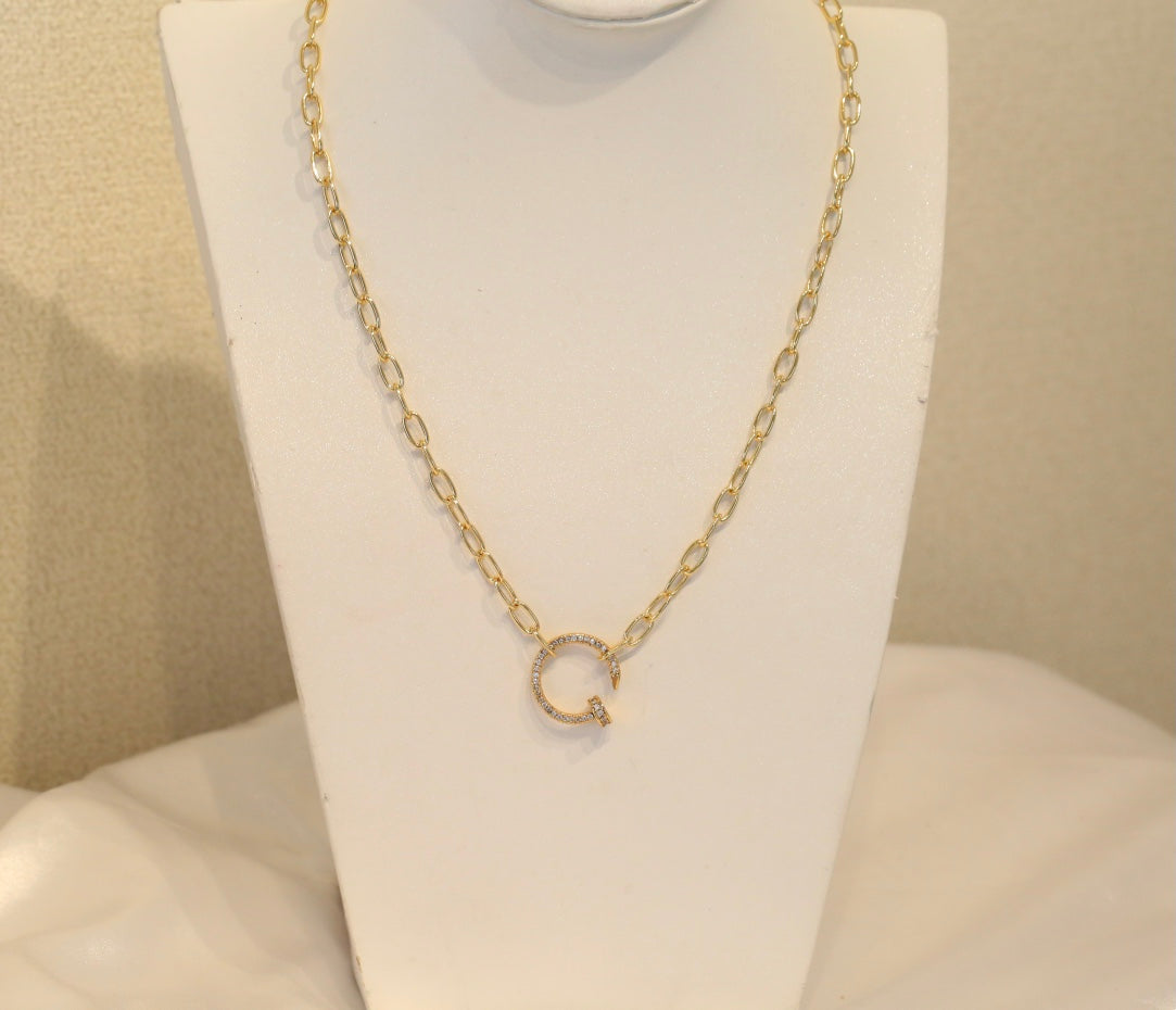 Cartier Nail Rhinestone Necklace – Luxury Designer Jewelry – product image 10