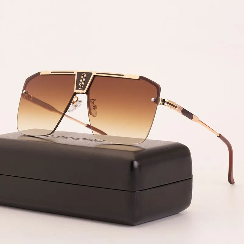 Cartier Oversized Men's Metal Polarized Sunglasses for Men – product image 13