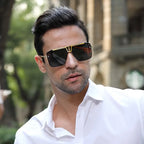 Cartier Oversized Men's Metal Polarized Sunglasses for Men – product image 16