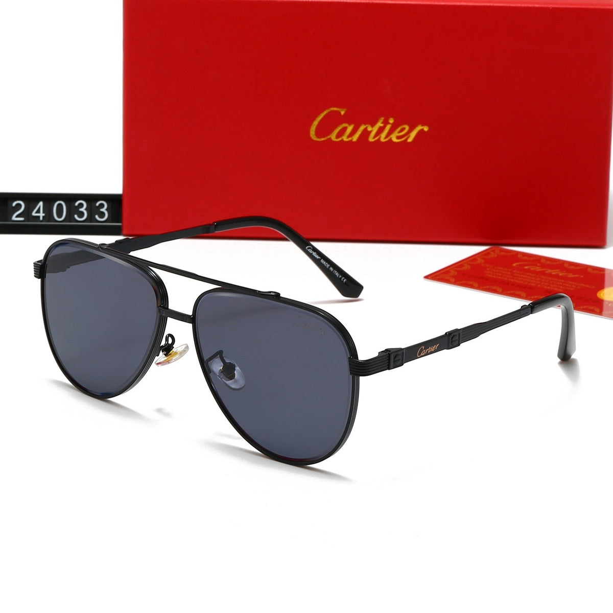 Cartier Oversized metal frame universal Sunglasses for Unisex – product image 1