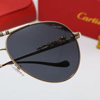 Cartier Oversized metal frame universal Sunglasses for Unisex – product image 7