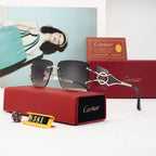 Cartier Oversized Novel HD Metal Sunglasses for Unisex – product image 2