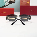 Cartier Oversized Novel HD Metal Sunglasses for Unisex – product image 11