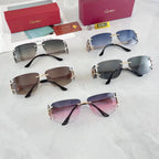 Cartier Oversized Novel HD Metal Sunglasses for Unisex – product image 14