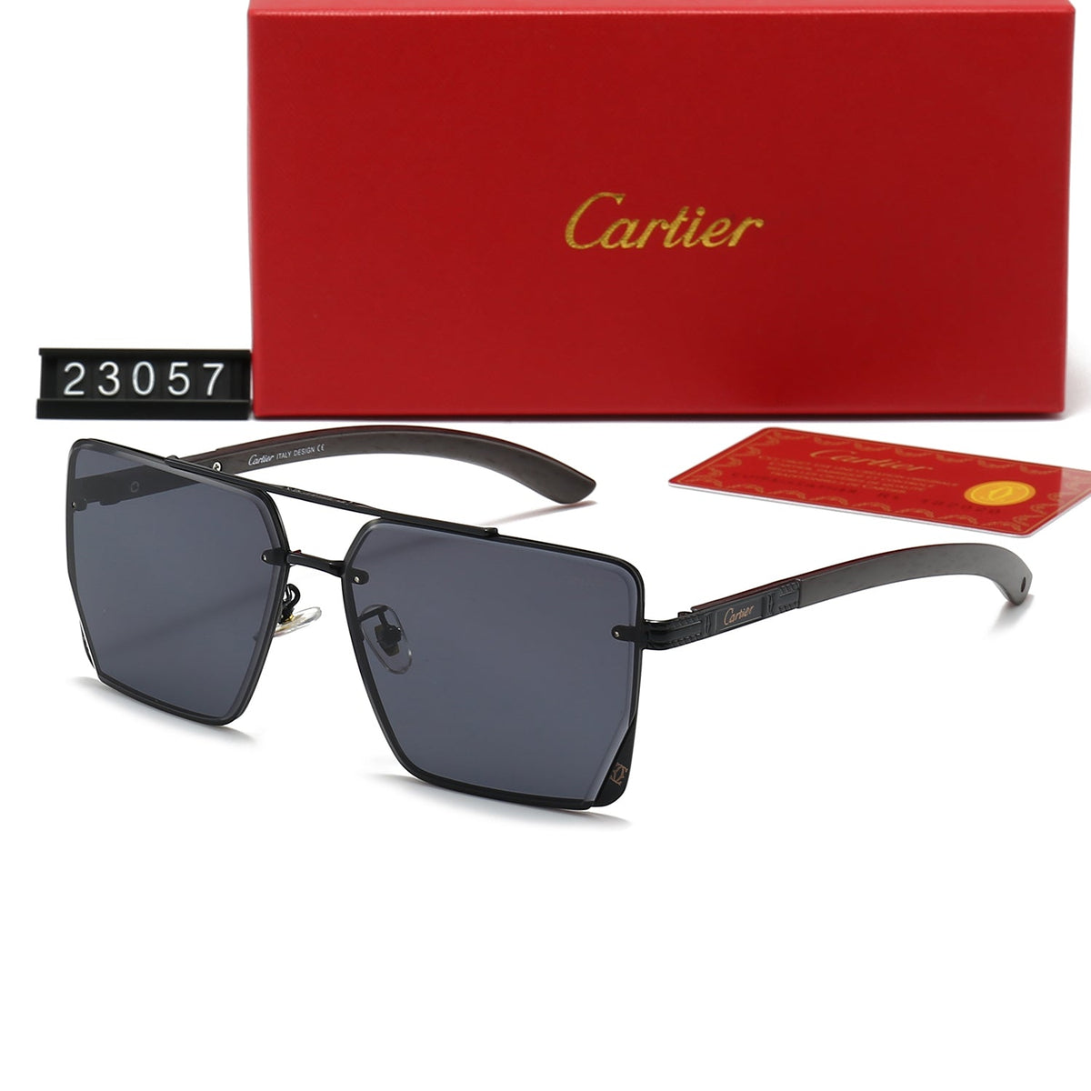 Cartier Oversized Retro Metal Sunglasses for Unisex – product image 2