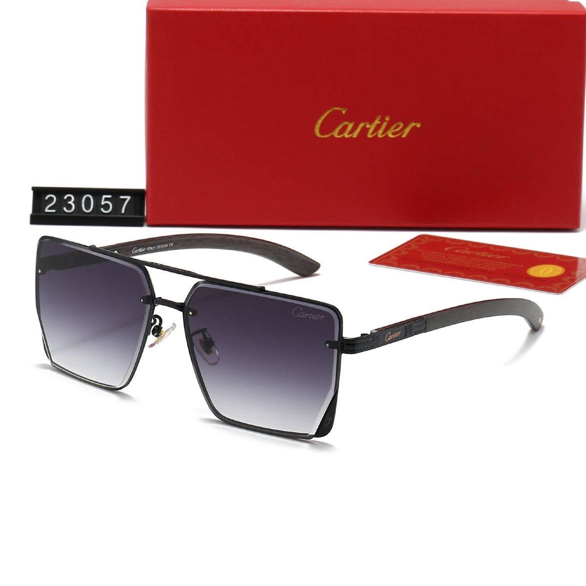 Cartier Oversized Retro Metal Sunglasses for Unisex – product image 5