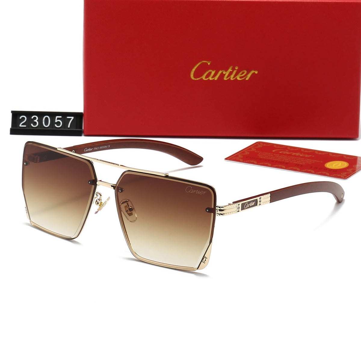 Cartier Oversized Retro Metal Sunglasses for Unisex – product image 6