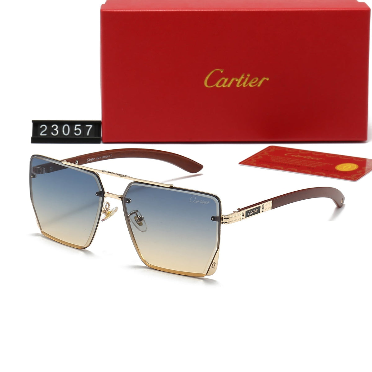 Cartier Oversized Retro Metal Sunglasses for Unisex – product image 8