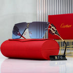 Cartier Rimless Oversized Shield Polarized Sunglasses for Unisex – product image 5