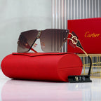 Cartier Rimless Oversized Shield Polarized Sunglasses for Unisex – product image 9