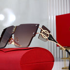 Cartier Rimless Oversized Shield Polarized Sunglasses for Unisex – product image 15