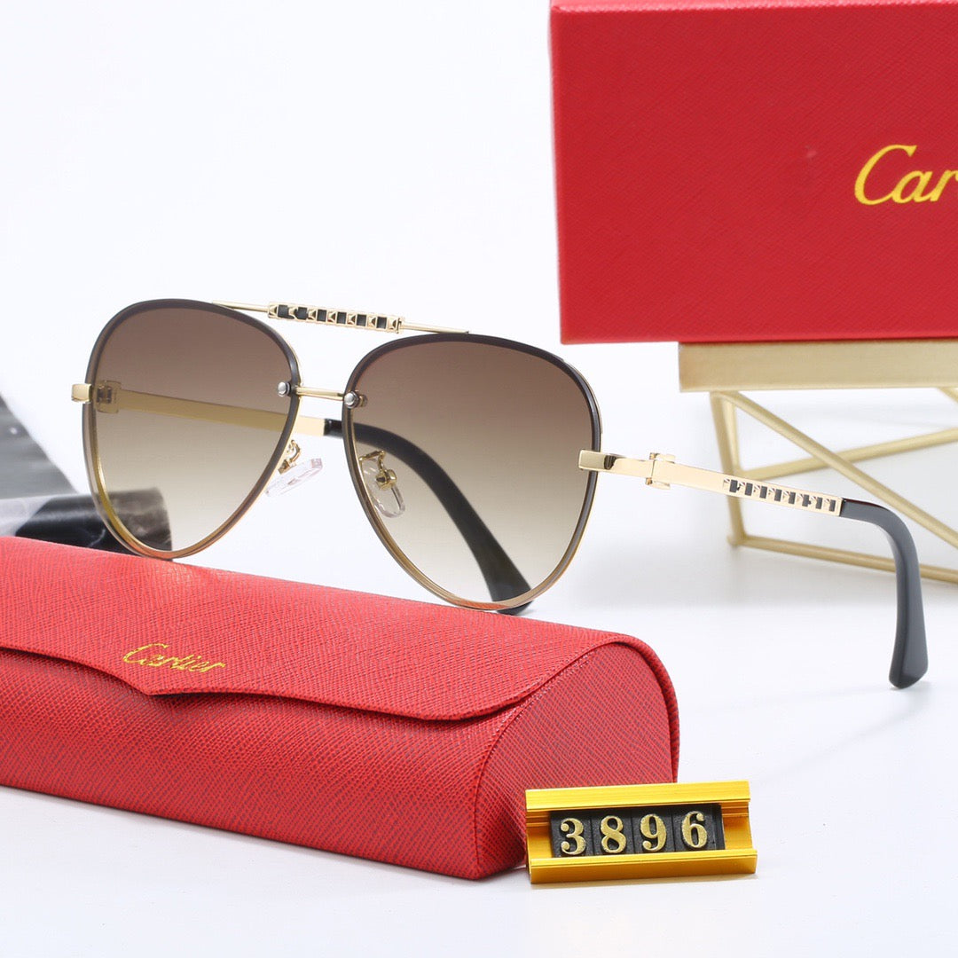Cartier Round Metal Polarized Sunglasses for Unisex – product image 5