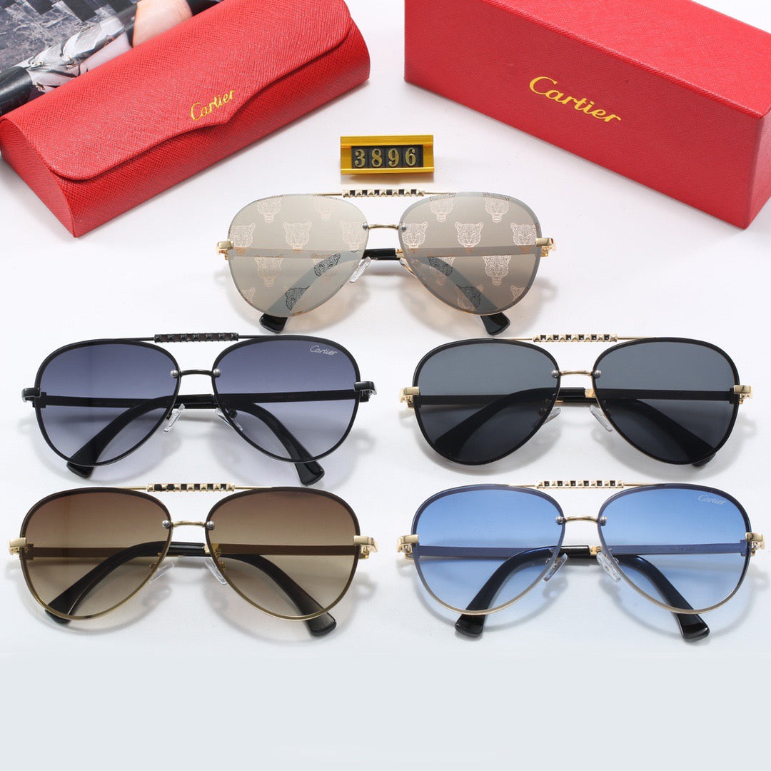 Cartier Round Metal Polarized Sunglasses for Unisex – product image 11