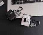 Logo Design  Rugged AirPods Case with Carabiner Clip