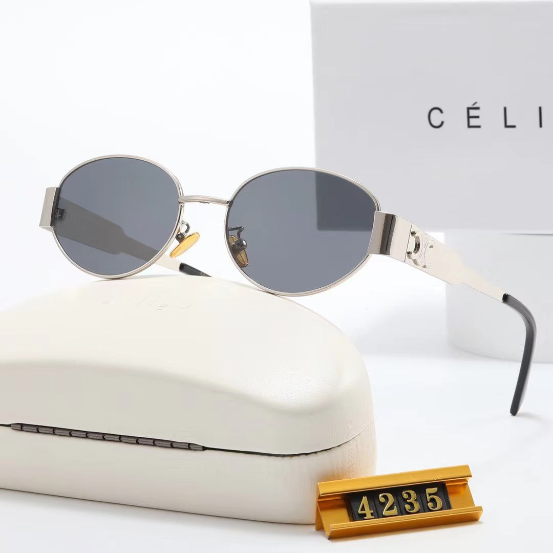 Celine Round Metal Polarized Sunglasses for Unisex – product image 4