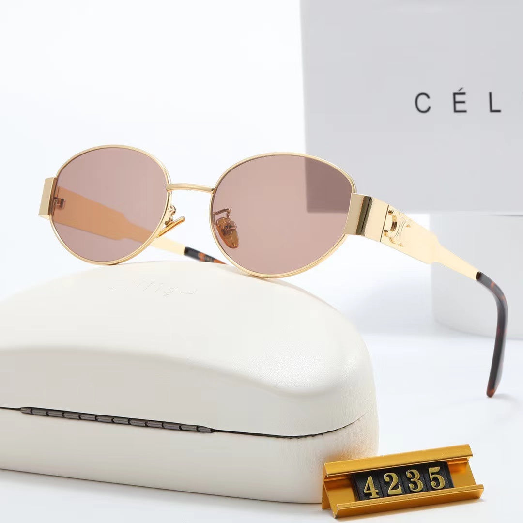 Celine Round Metal Polarized Sunglasses for Unisex – product image 6