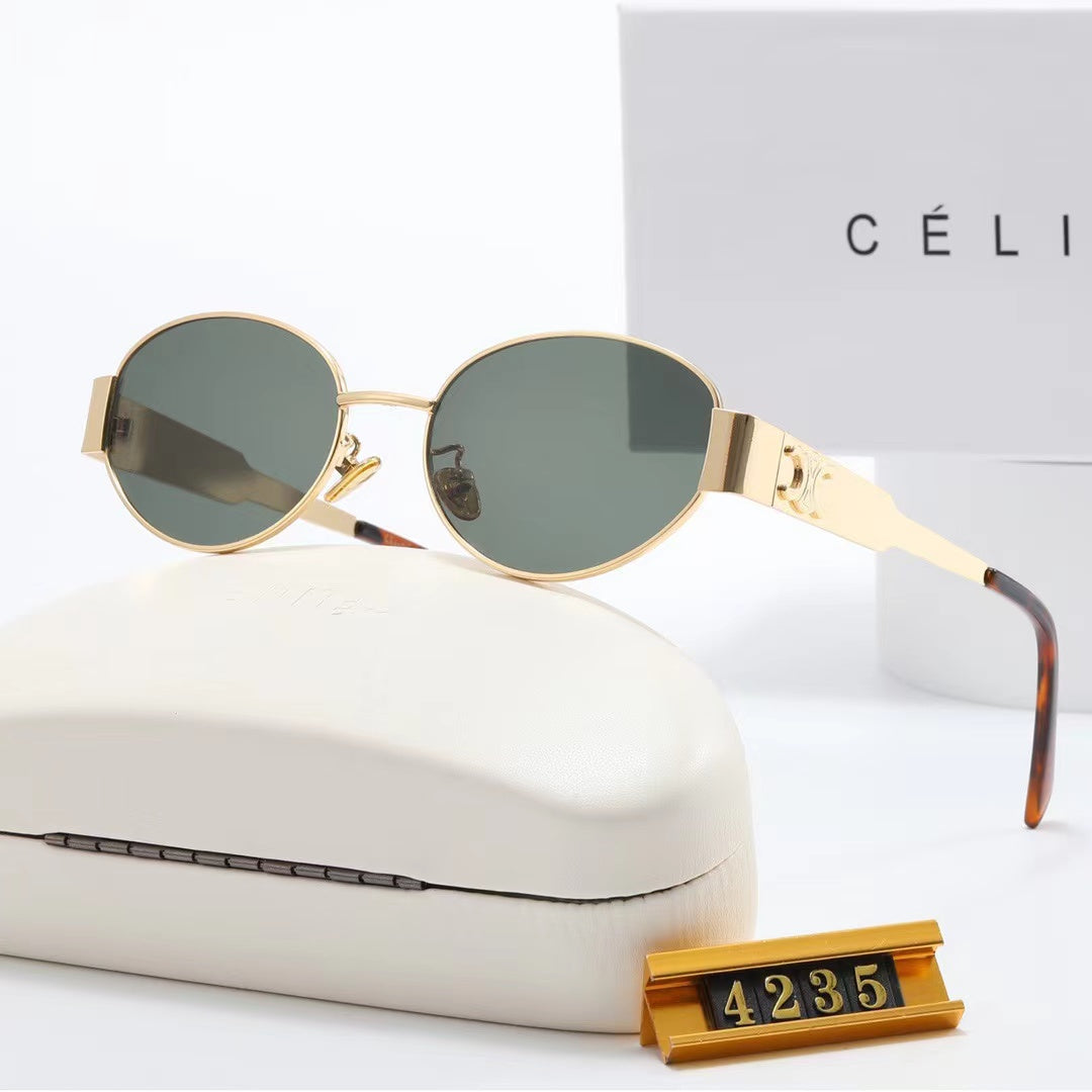 Celine Round Metal Polarized Sunglasses for Unisex – product image 8