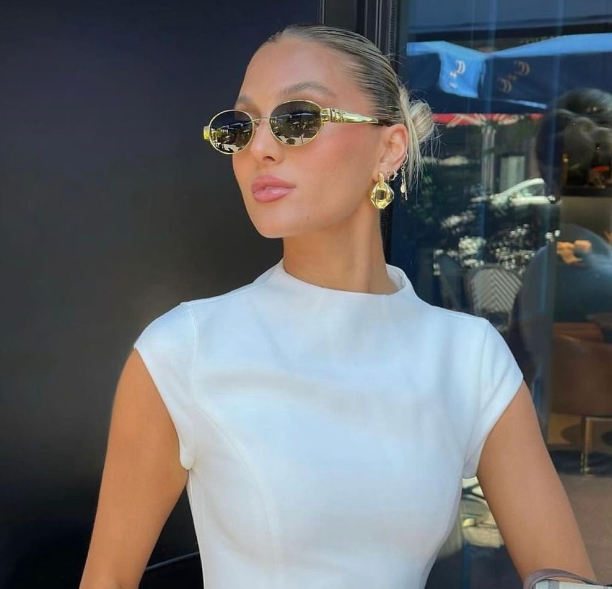 Celine Round Metal Polarized Sunglasses for Unisex – product image 14