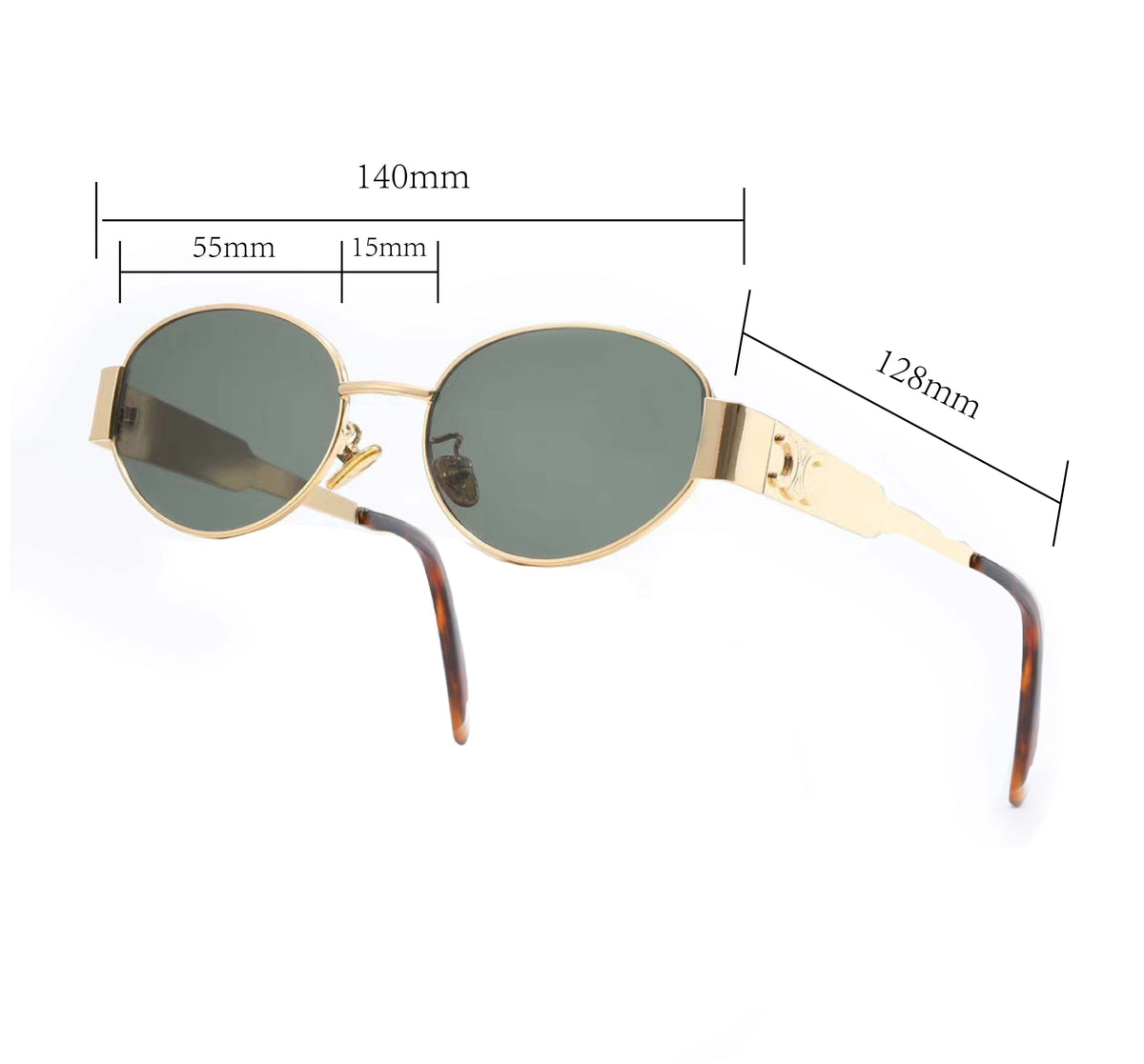 Celine Round Metal Polarized Sunglasses for Unisex – product image 19