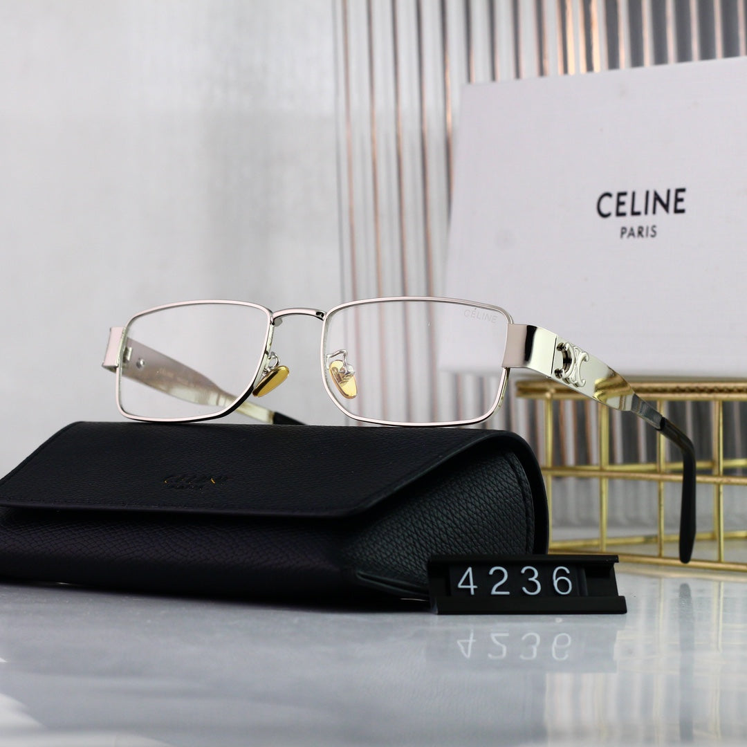 Celine Triomphe Square Metal Sunglasses for Unisex – product image 6
