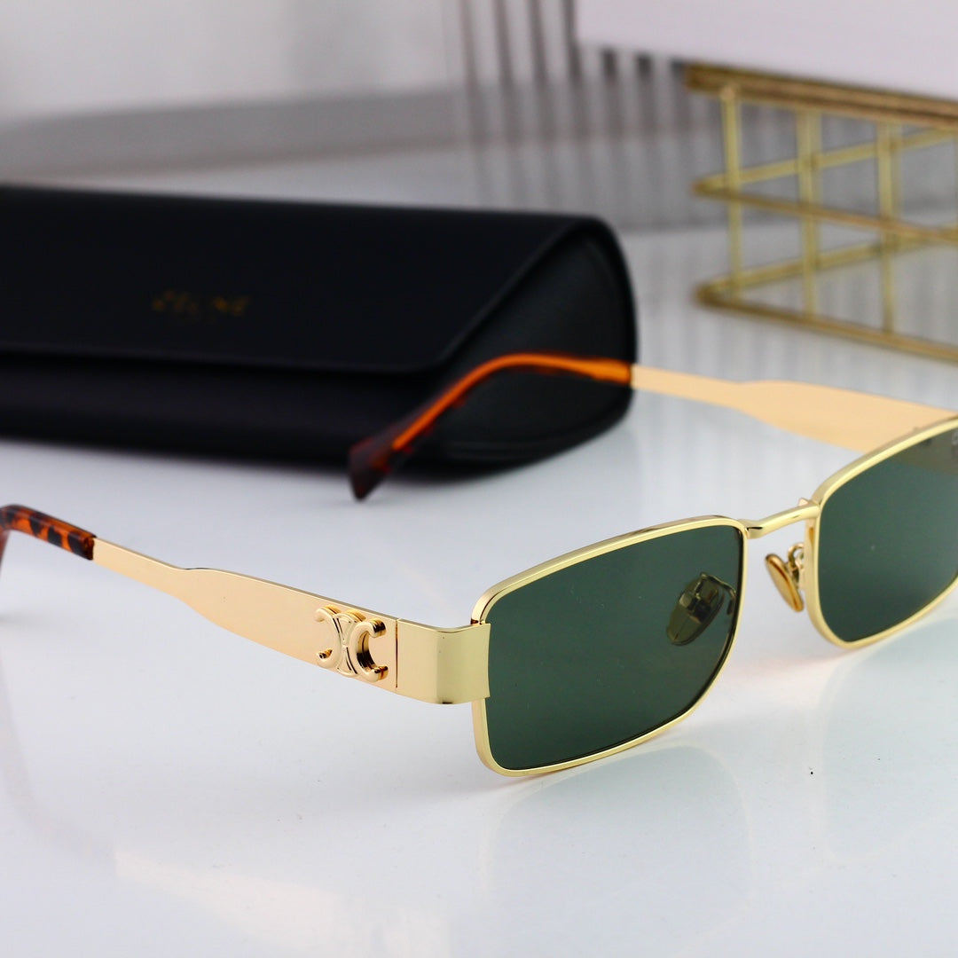 Celine Triomphe Square Metal Sunglasses for Unisex – product image 8