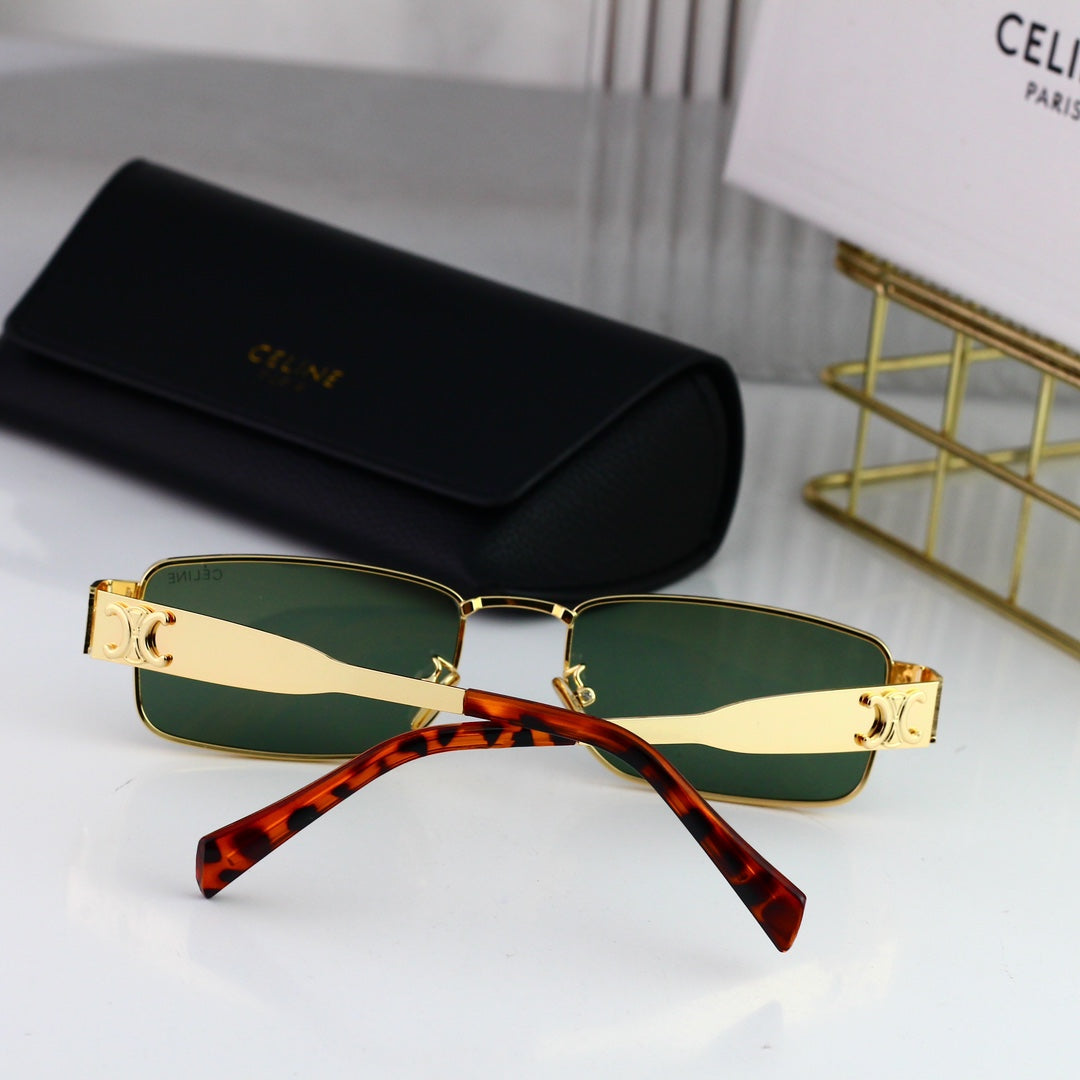 Celine Triomphe Square Metal Sunglasses for Unisex – product image 9