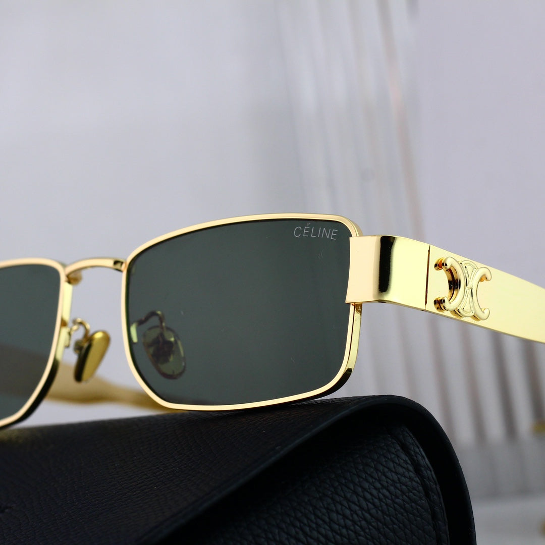 Celine Triomphe Square Metal Sunglasses for Unisex – product image 10