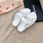 Chanel 6 Colors Velcro Flat Sandals – sandals product image 14