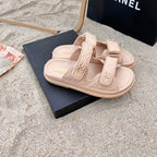 Chanel 6 Colors Velcro Flat Sandals – sandals product image 16