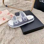 Chanel 6 Colors Velcro Flat Sandals – sandals product image 17