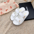 Chanel 6 Colors Velcro Flat Sandals – sandals product image 7