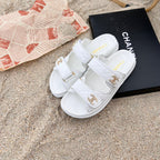 Chanel 6 Colors Velcro Flat Sandals – sandals product image 7